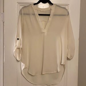 Lush sheer white blouse